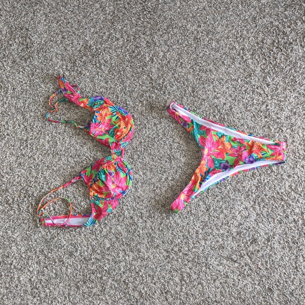Shein High Waisted Thong Bikini